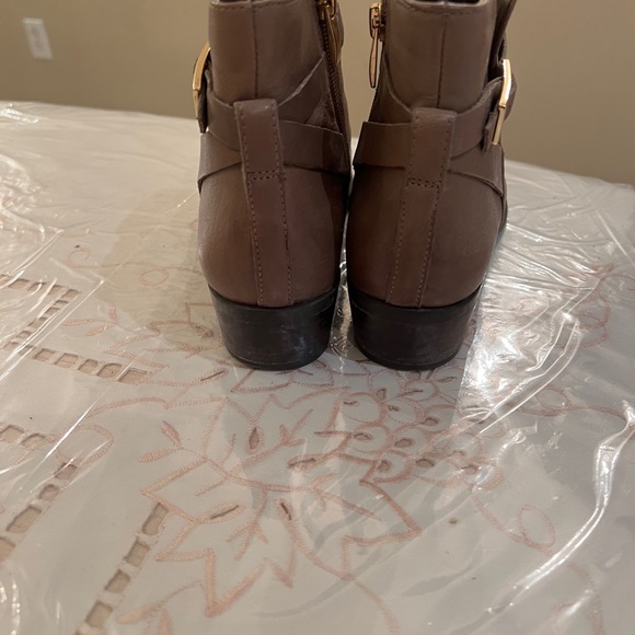 Franco Sarto Tan Ankle Booties - Picture 5 of 7